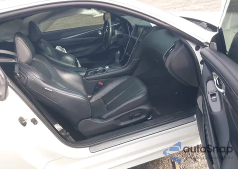 2017 Infiniti Q60 3.0T Red Sport 400 z USA, uszkodzony, nr VIN JN1FV7EK1HM610415